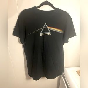 Aces &Eights Pink Floyd 1973 tour logo woman’s xlarge shirt sleeve tshirt